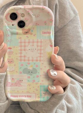 豆豆适用苹果16promax/17/iPhone12/14/15plus手机壳VIVOX100ProX90X80/S18ProS17S16S15s9/Y78+Y77EY76SY52S