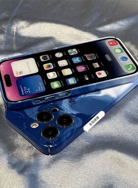 适用苹果15promax手机壳新款iphone14高级感13pro菲林壳12蓝色晕染11标签8plus英文7全包x男女xs保护16套max