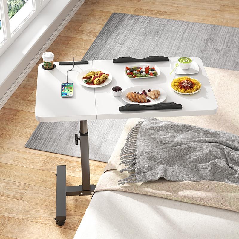 床边桌折叠桌可移动床上电脑桌卧室桌子升降书桌家用笔记本学习桌