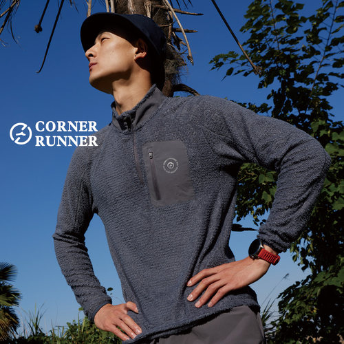 cornerrunner轻量空气绒长袖T恤