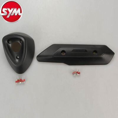 Sym三阳Maxsym400 21进口400排气管盖防热罩防烫盖尾喉