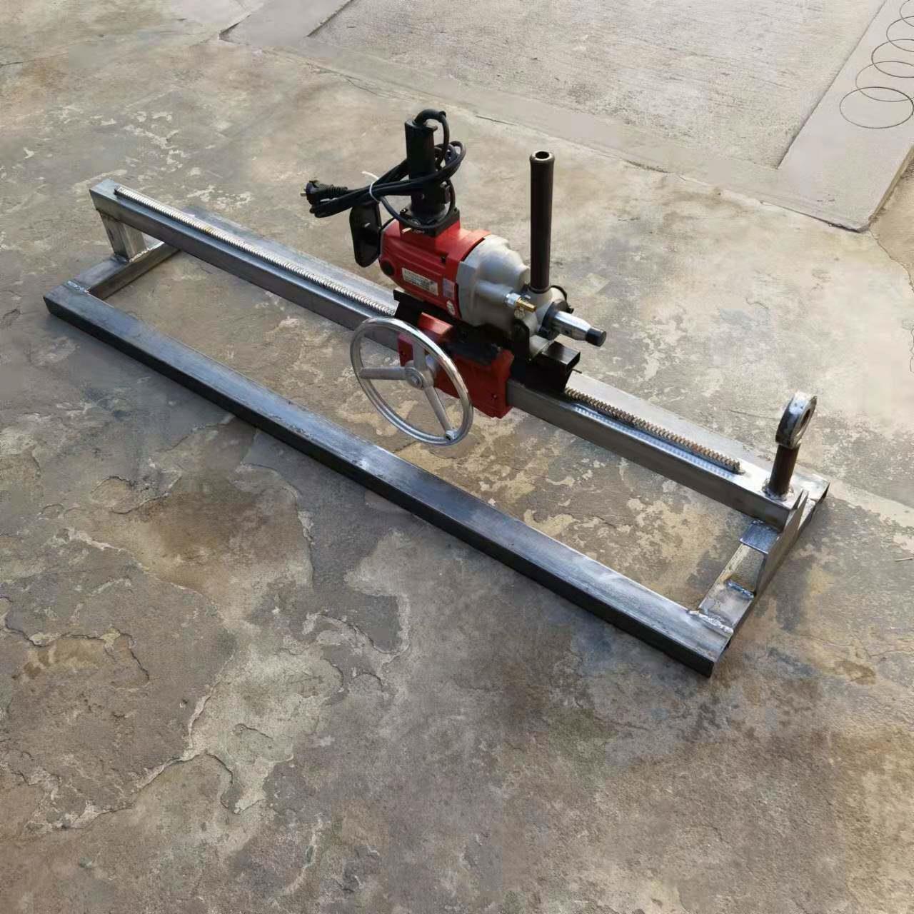 小型水钻顶管钻孔机自来水入户打孔过路横向打洞机非开挖打孔机