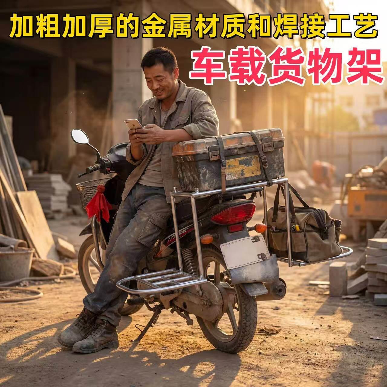 电动车后备箱载物架摩托车载物架电动车载物架两轮车载物架摩托车