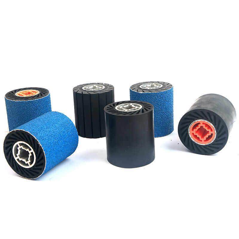 手提式拉丝机橡胶轮十字芯离心轮砂带轮张紧轮砂轮抛光轮拉丝轮,五金/工具,其他机械五金,淘宝优惠券,粉丝福利购,淘宝优惠卷