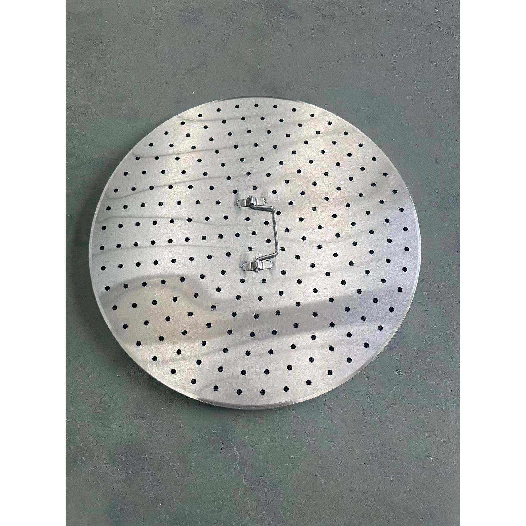下篦子不锈钢圆形熏肉工具熟食篦子锅底防烧焦垫压肉篦子熏蒸架垫