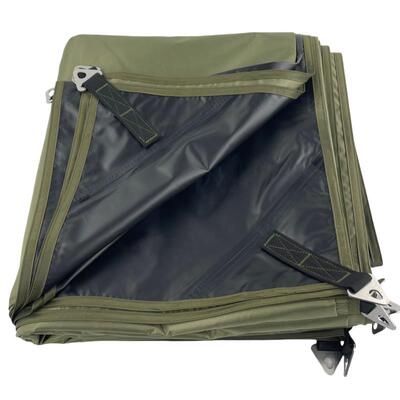 黑胶天幕定制户外露营帐篷防晒抗UV黑胶牛津布防雨沙滩遮阳棚