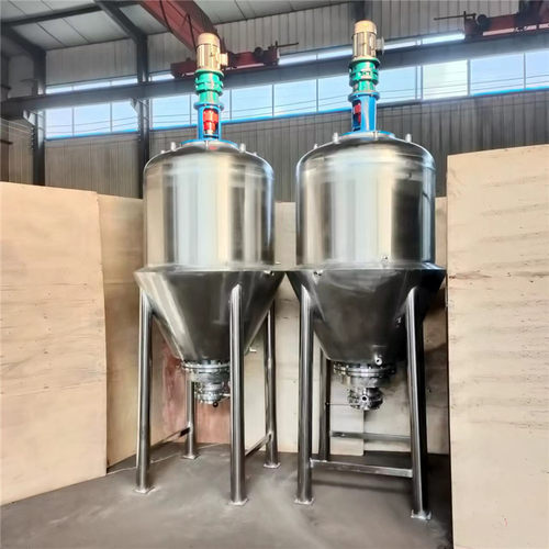 源厂电加热不锈钢搅拌罐 油性涂料多功能混合搅拌设备可抽真空