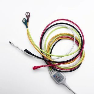 心电图机监护仪导联线保护套心电图保护线套缠绕收集管导联线配件