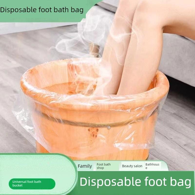 抗菌一次性足浴袋加厚足部按摩专用便携式家用足浴桶足浴塑料袋