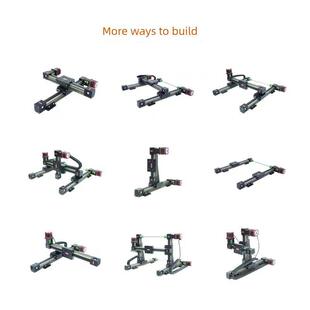 同步带模组皮带传动高速高负载步进伺服直线导轨龙门架XY滑台滑轨