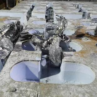 氮化硼涂料铝熔铸铝皮自然脱落过滤箱结晶器流槽水性脱模剂