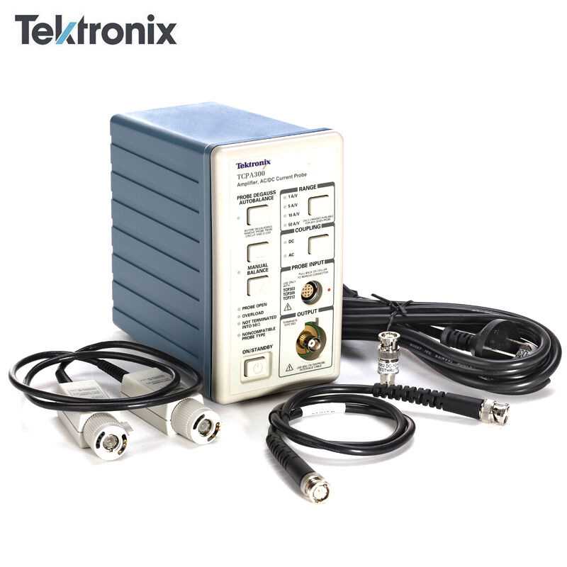 Tektronix泰克示波器探头TCP404XLBNC电流探K头AC/DC电流测试探