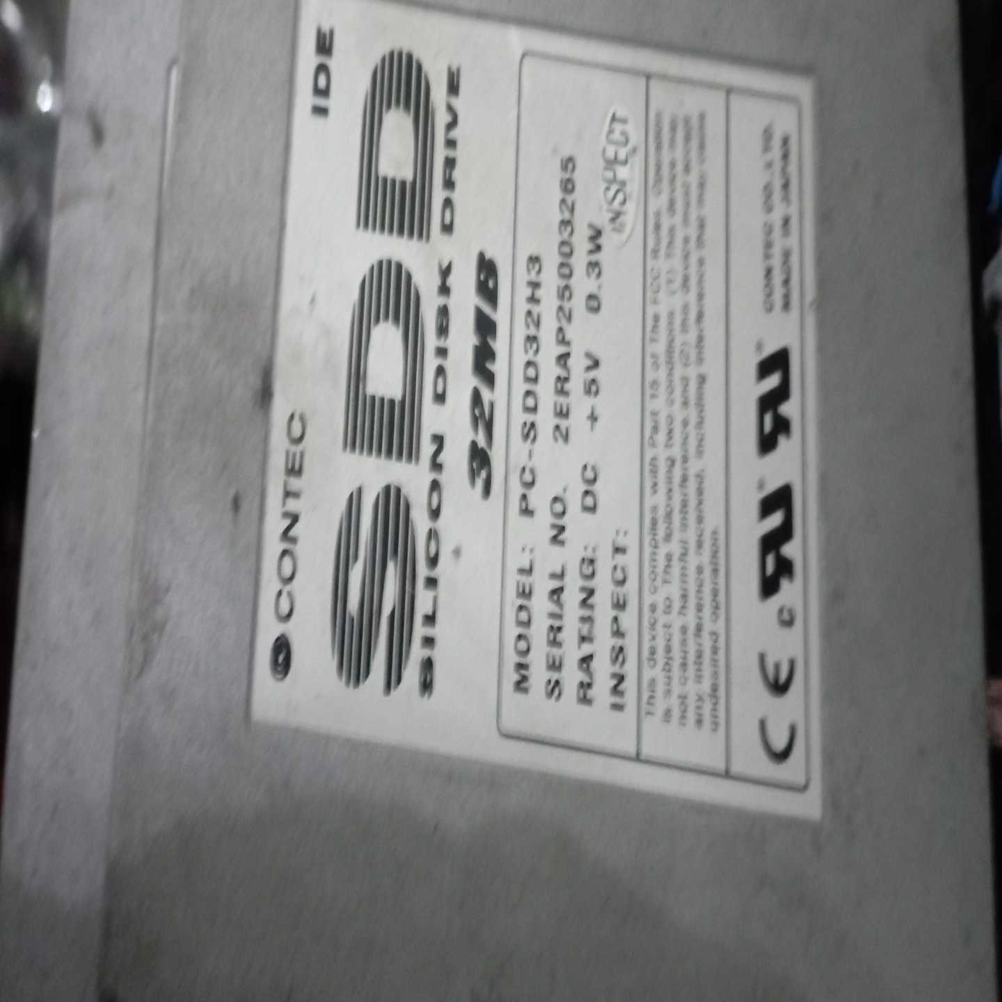 PC-SDD32H3IDE接口,32mb拆机下来的，成