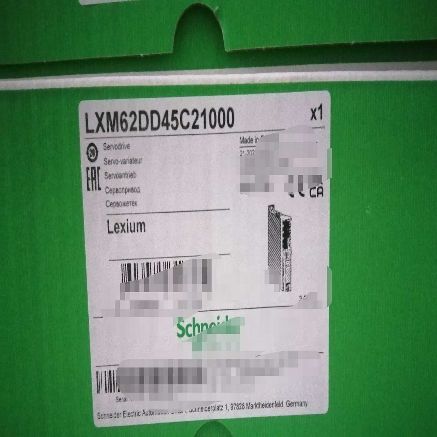 单轴驱动器LXM62DD45C21000原厂询价