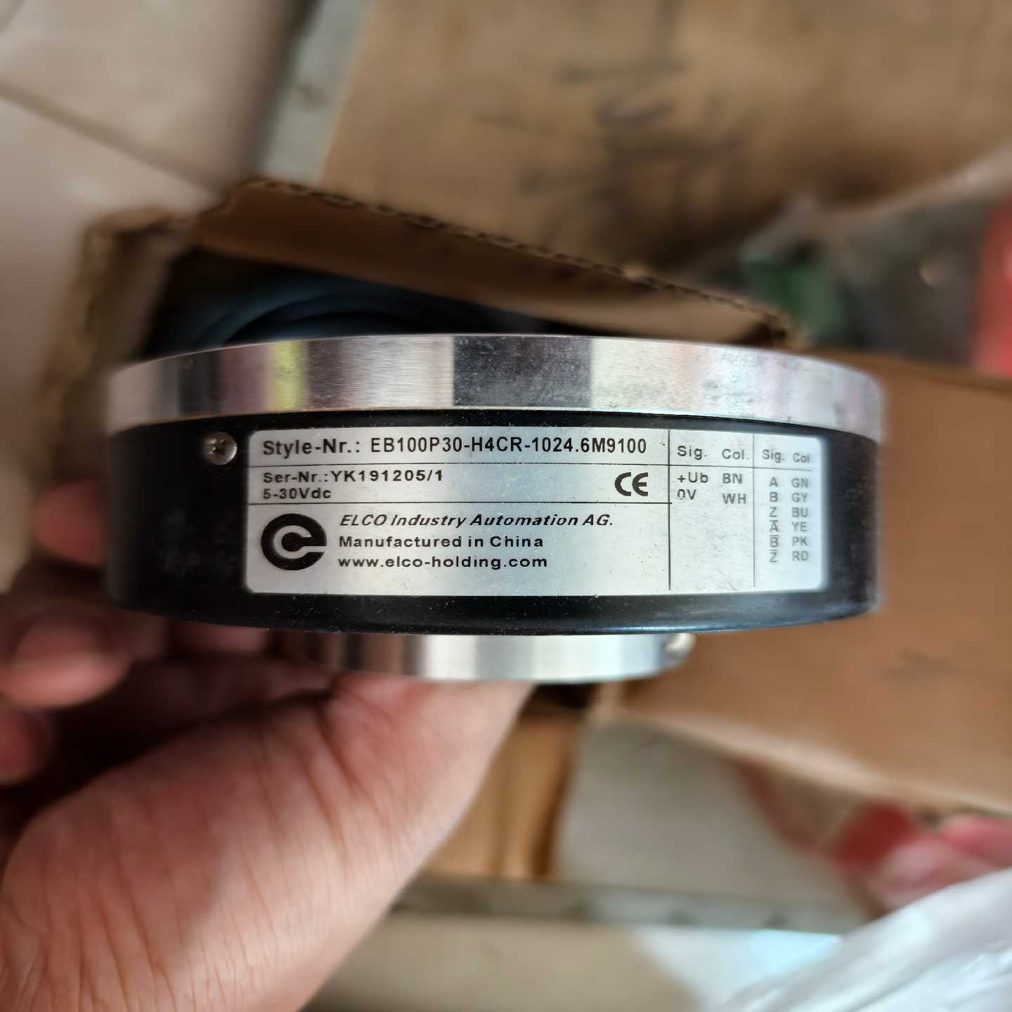 议价宜科EB100P30-H4CR-1024编码器，带包装，适用