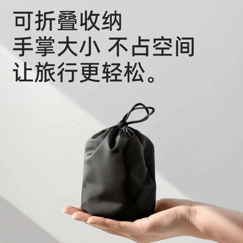 旅行u型枕头按压充气便携长途飞机睡觉出差坐车护颈u形枕旅游神器