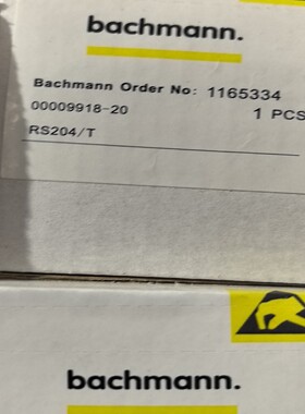 巴赫曼模块RS204/204/T全新带包装--议价商品