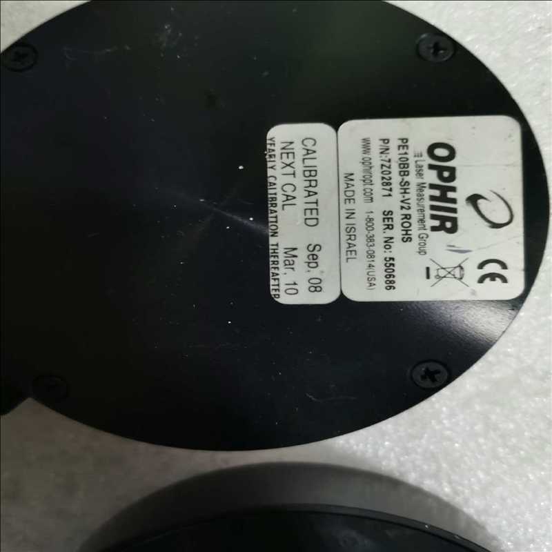 以色列OPHIR激光功率计探头PE10BB-SH-V2 RO（耶耶电子）
