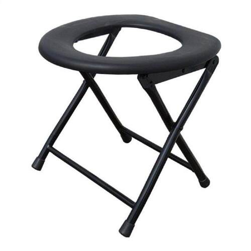 Camping Toilet Seat Commodes Toilet Chair Foldable for