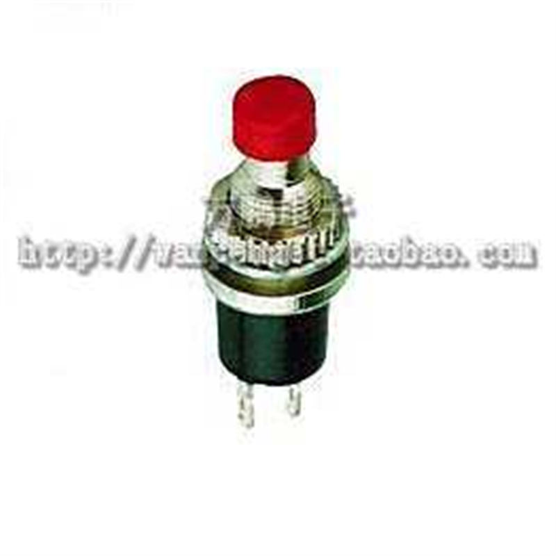 小型按钮开关 PBS-110 PBS-105 KAX-3 0.5A 125V/AC 红 7MM RO
