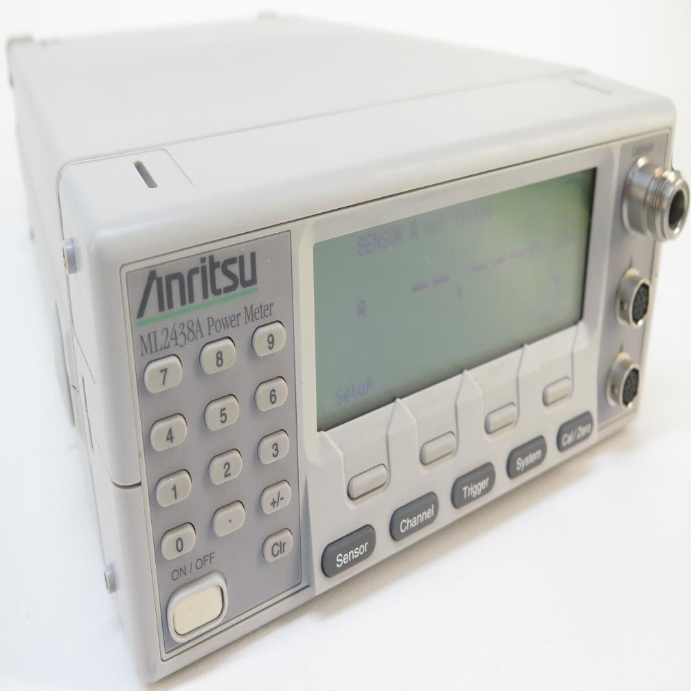 租售回收日本Anritsu安立ML2438A ML2437A台式射频功率计