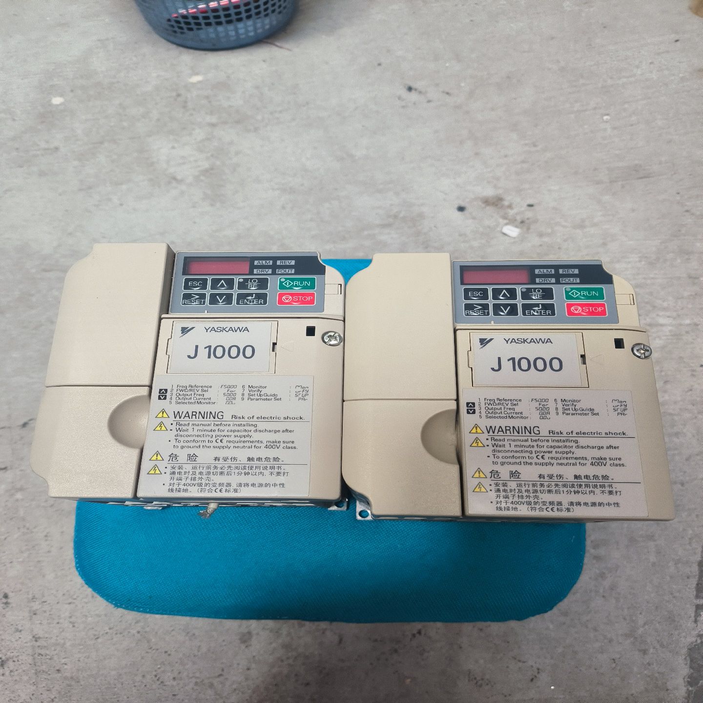 询价拍~安川变频器，J1000系列，CIMR-JBBA0006B