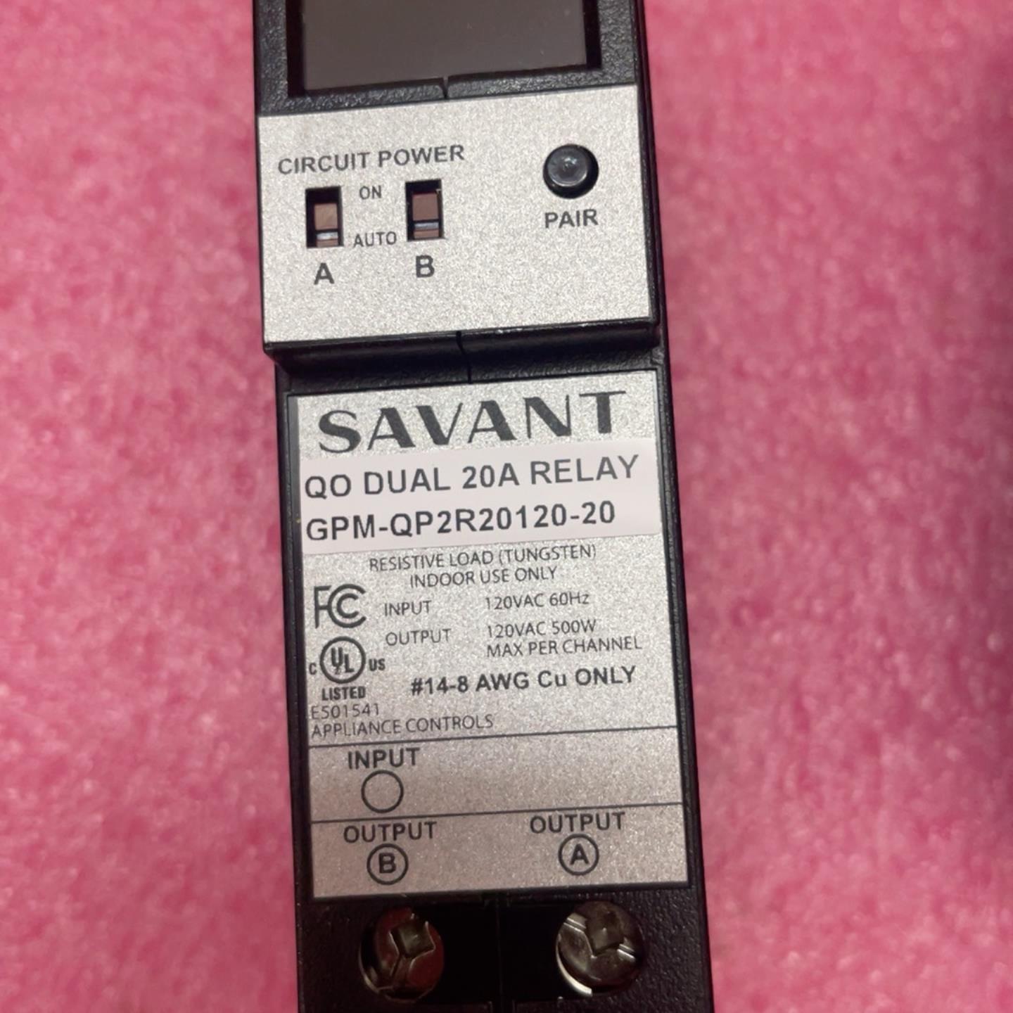 赛万特SAVANT 控制模块GPM-QP2R20120-20~询价