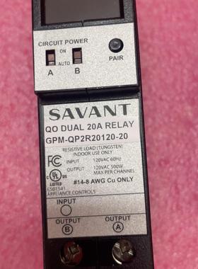 询价拍~赛万特SAVANT 控制模块GPM-QP2R20120-20
