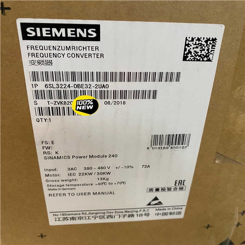 6SL3224-0BE32-2UA0G120功率模块PM~询价