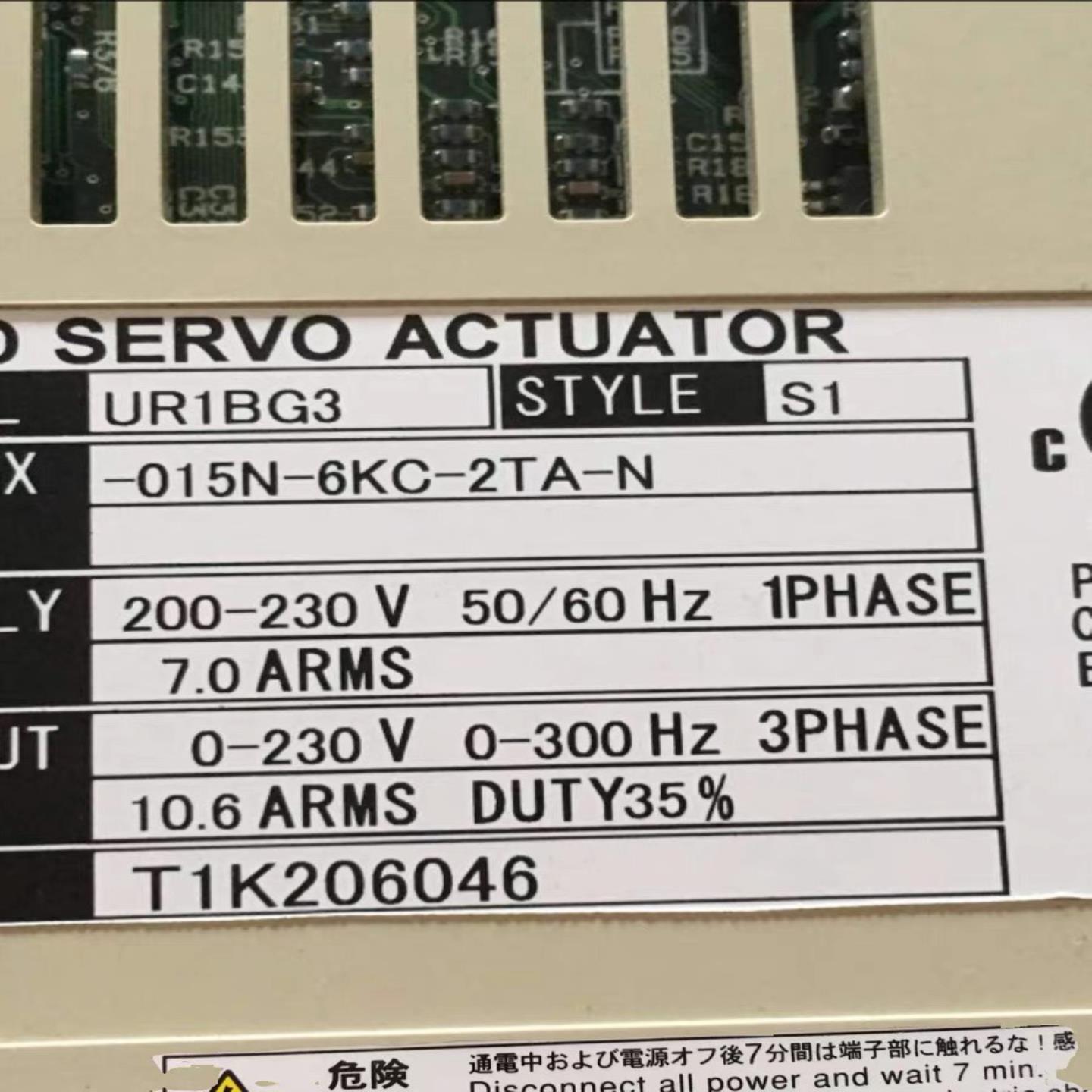 横河驱动器UD1BG3-015N-6KC-2TA-N询价