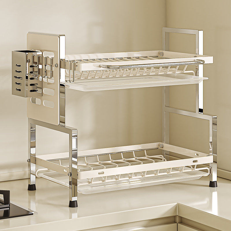 304不锈钢碗架厨房置物架家用多功能放碗筷碗盘沥水架碗碟收,厨房/烹饪用具,碗架,淘宝优惠券,粉丝福利购,淘宝优惠卷