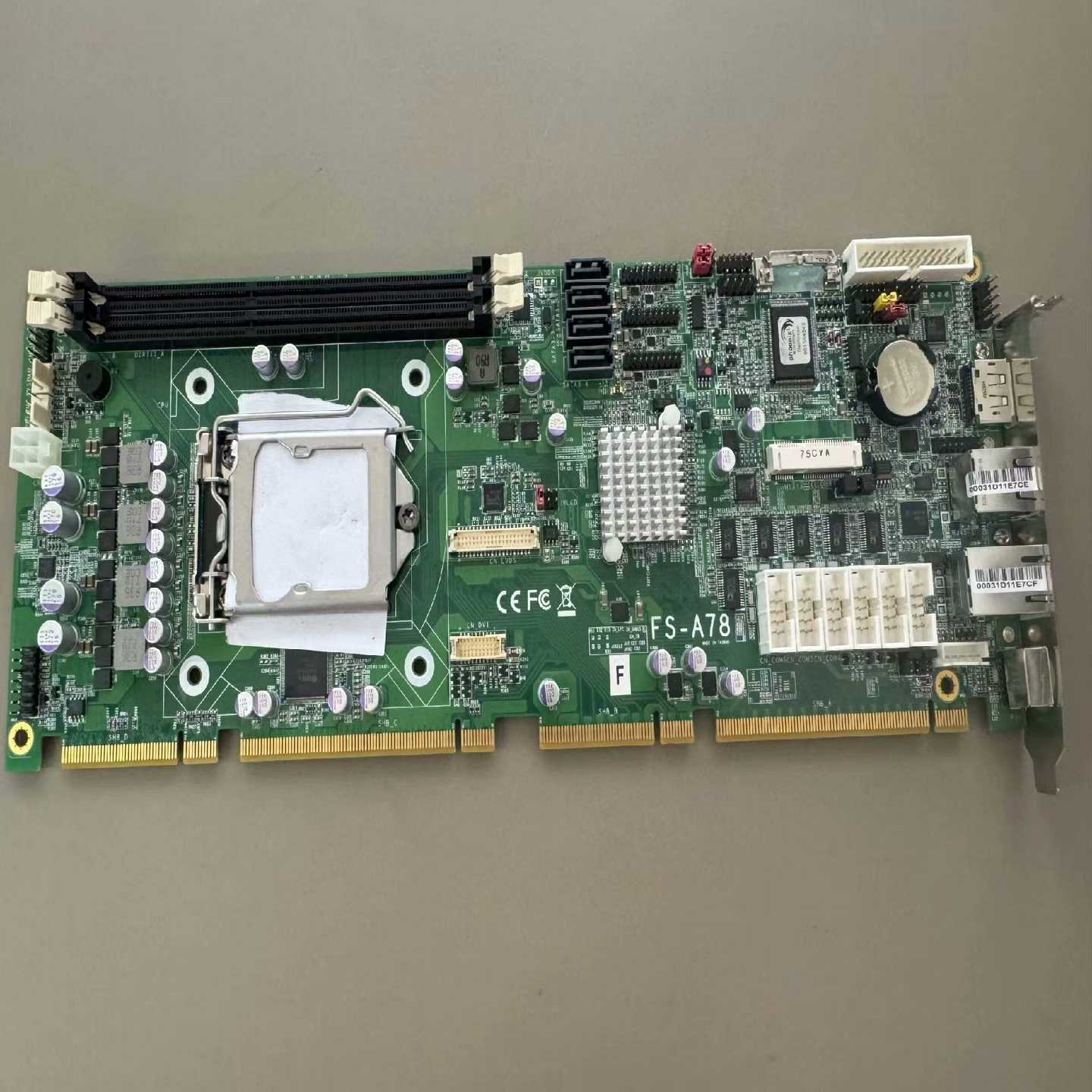 工控机主板FS-A78实物图片（佳毅工控）