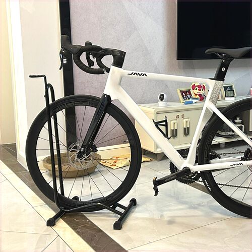 公路车停车架室内L型立式展示架自行车悬空固定维修架单车支撑架
