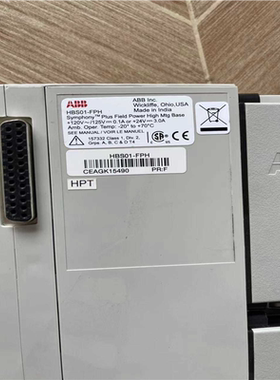 ABB卡件HBS01-FPH底座HBX01R（gg设备）