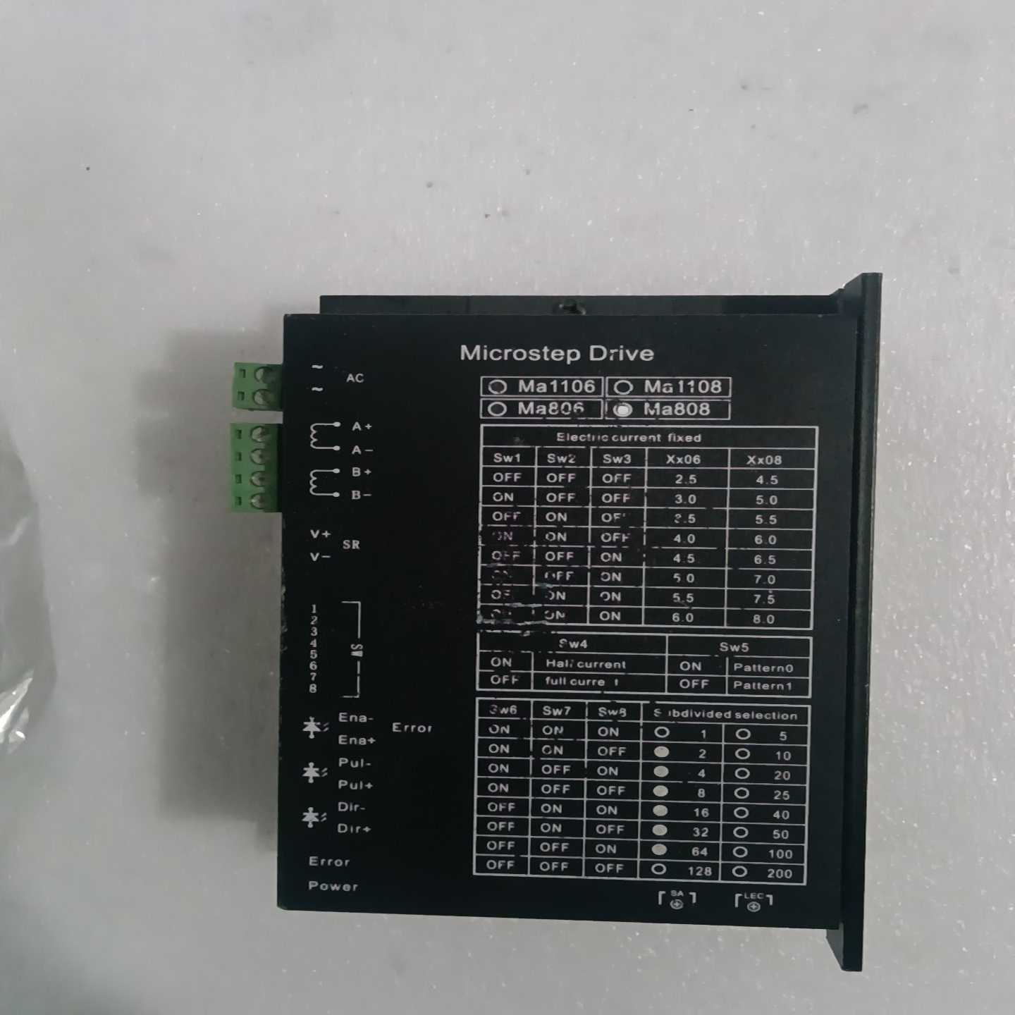 (询价)雷赛驱动器Ma808实物图。