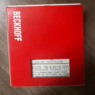 Beckhoff/倍福 el3152 未使用~询价