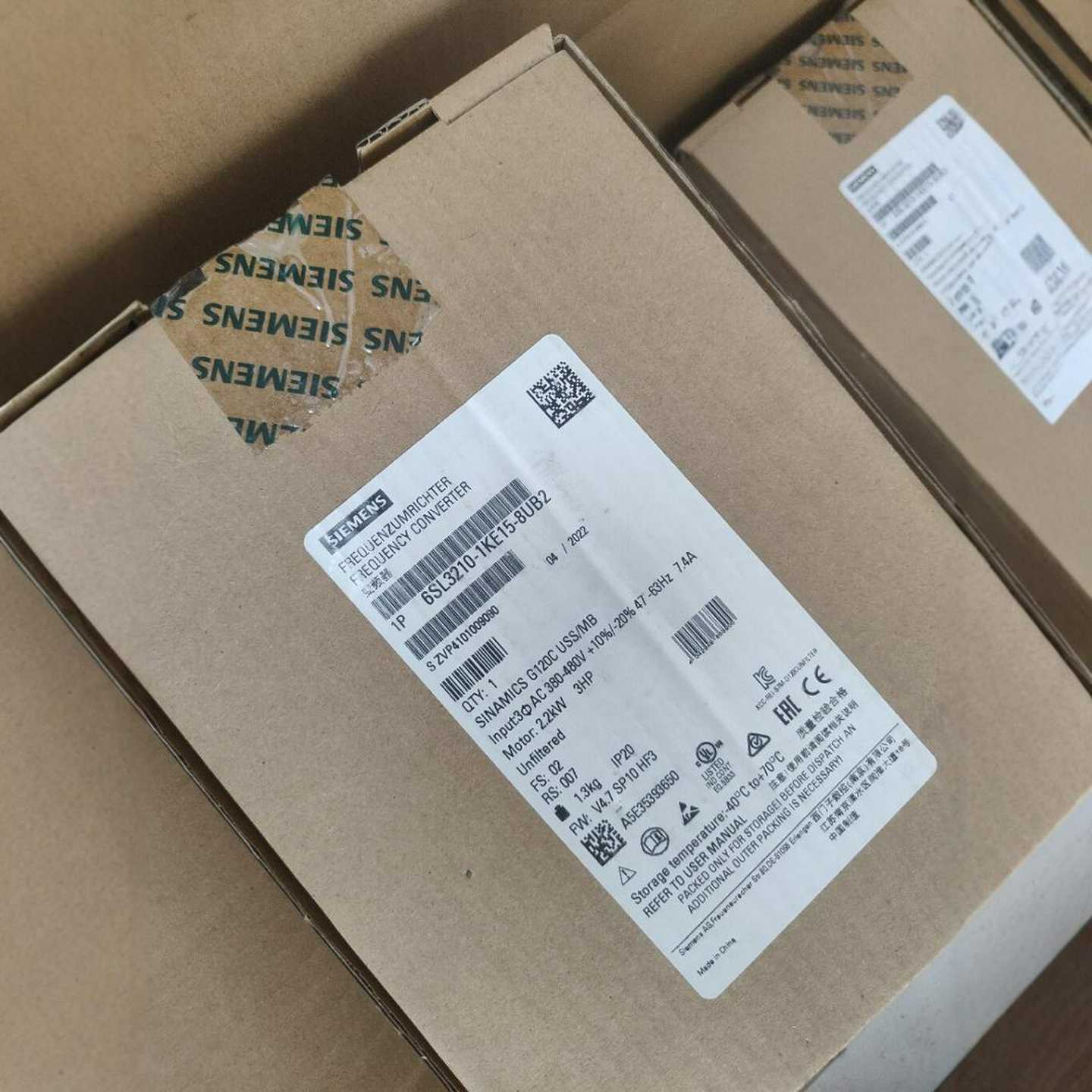 6SL3210-1WKE15-8UB2G120C变频