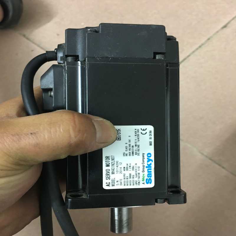三协伺服电机 MH401N2LN07 拆机成色不错400（瓠子电子）