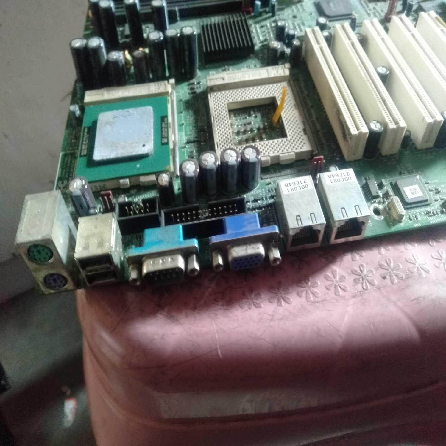控创双网卡，双CPU，工业工控机主板。S2505T  带IS~询价