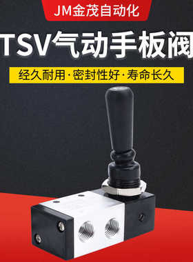新恭型手板阀/手动阀/手拨阀TSV98322M/TSV86522M二位五通手