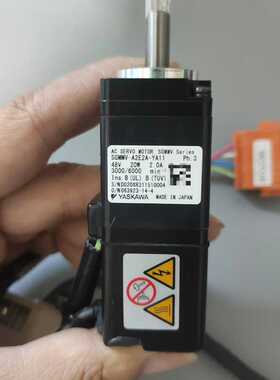 安川伺服电机SGMMV-A2E2A-YA11，功率20W，3（gg设备）