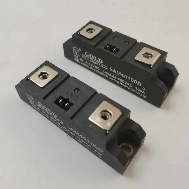 议价#电子元器件 固特单相SAM40100D/G直流控交流固态继