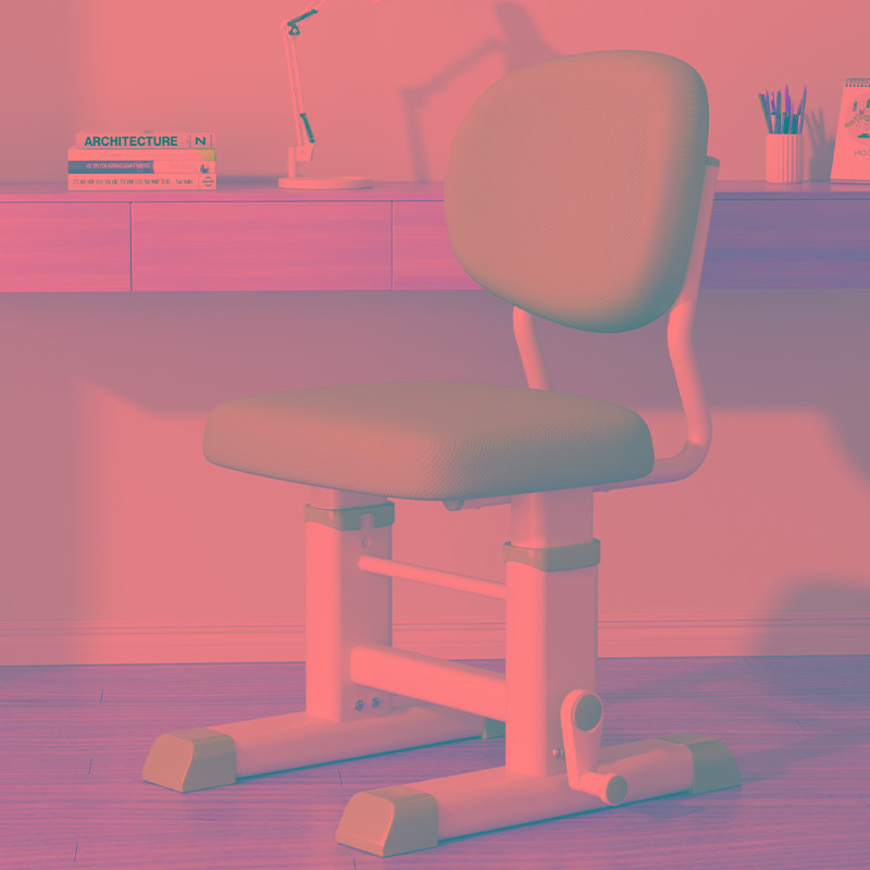 儿童学习椅可升降调节矫姿家用书桌写字椅初中小学生矫正坐姿椅子