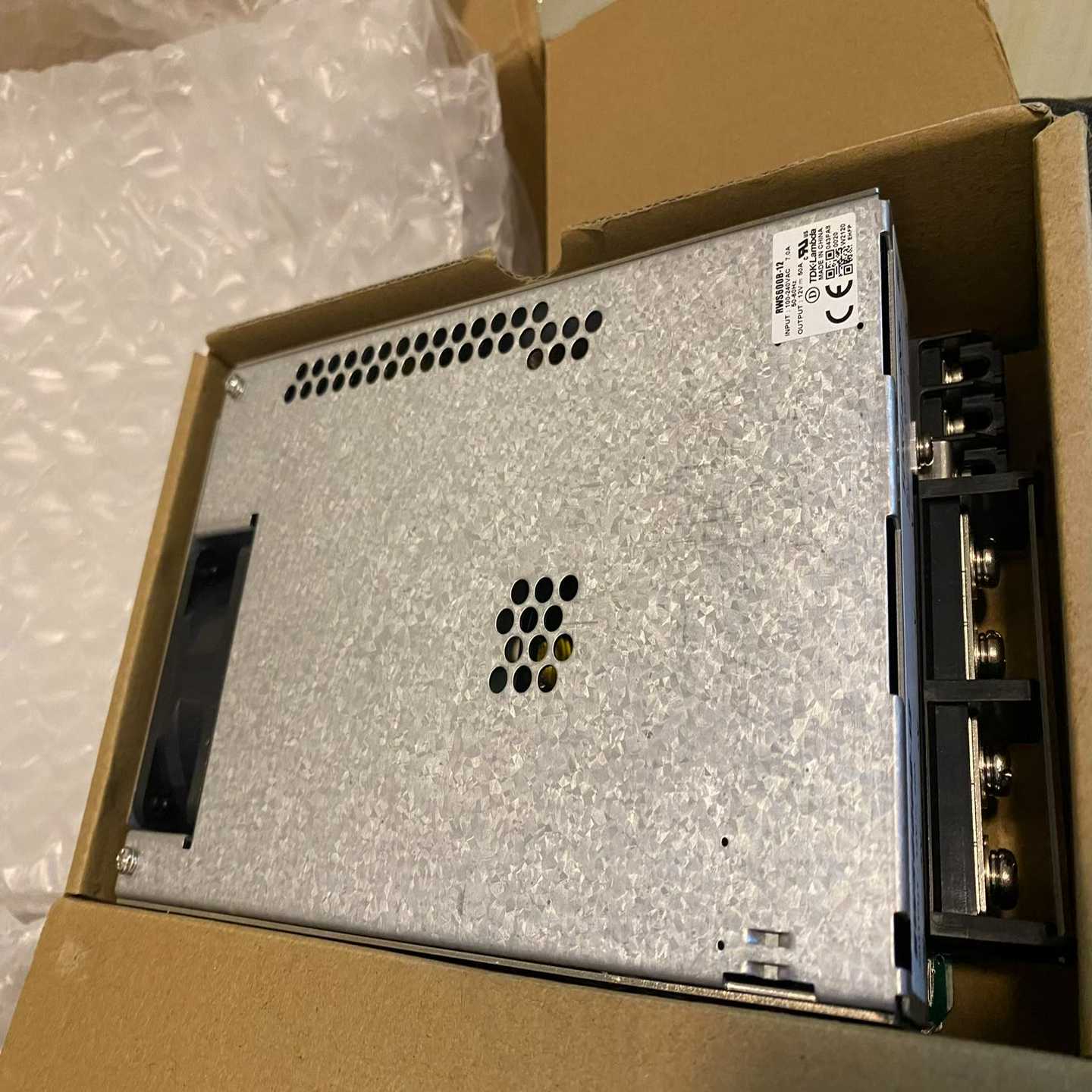 TDK-LAMBDA RWS600B-12兰达电源12V50【落红设备】