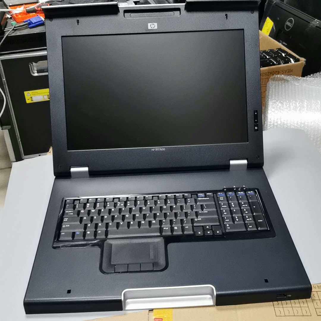 HP TFT7600RKM 柜台机， 无电原适配无信号线，包~询价