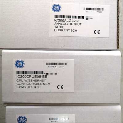 IC200CPUE05 GE+模块 PLC顺丰~询价