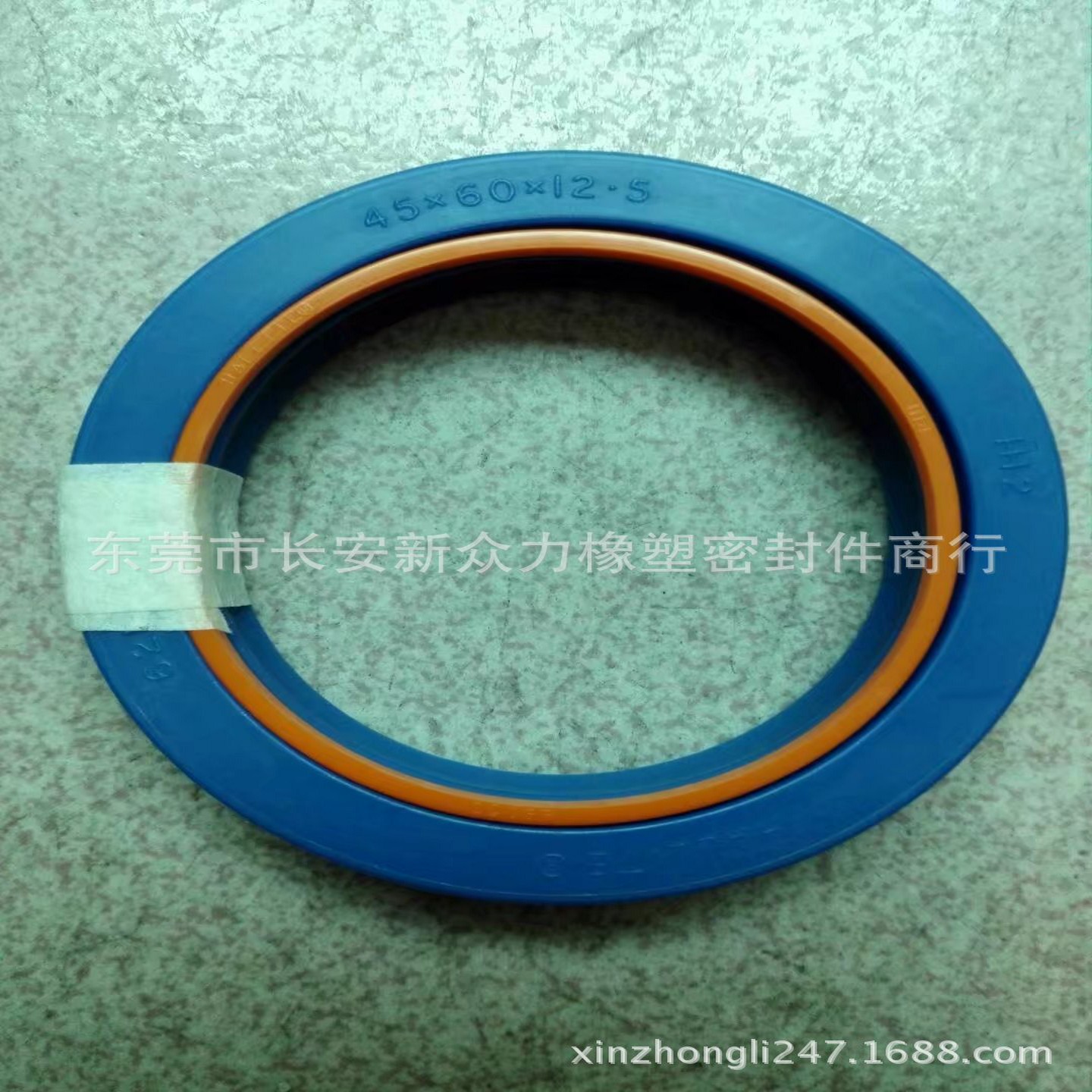 HALLITE赫莱特拉杆封H621内橡胶驱动体和聚甲醛承托环