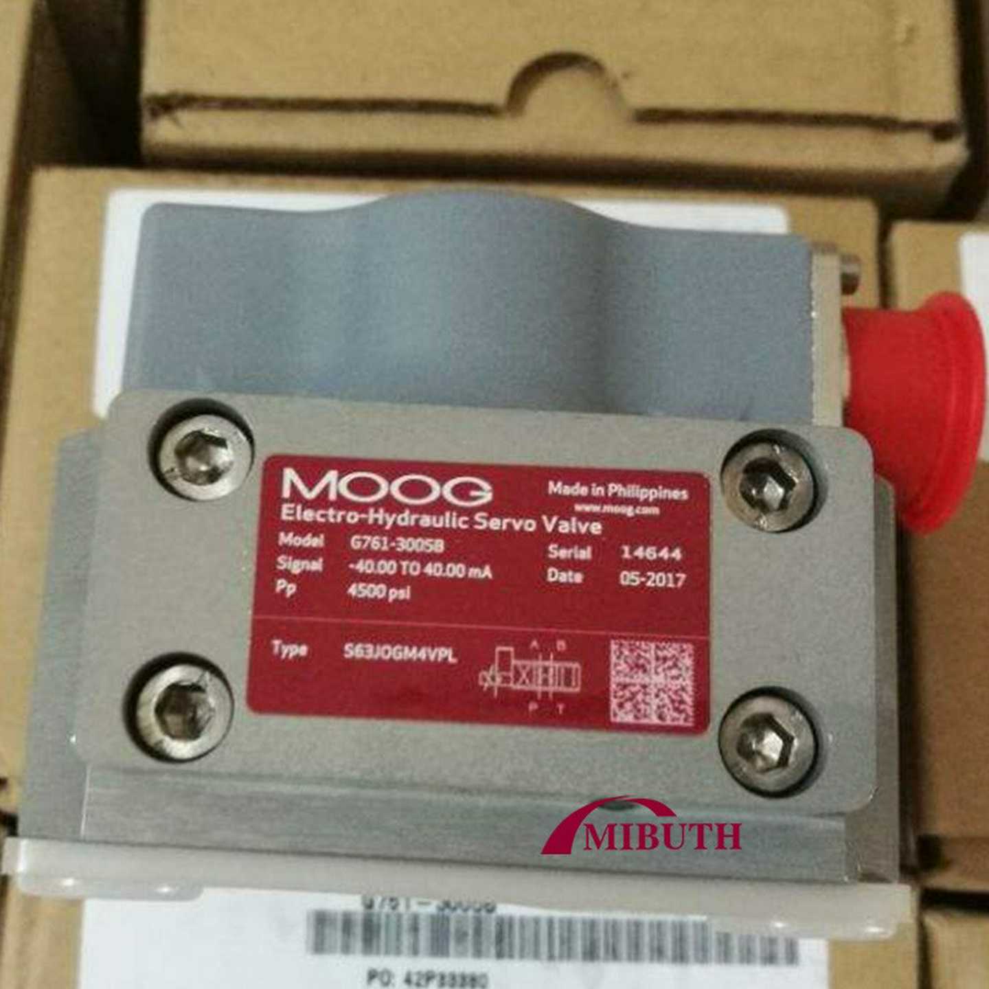 MOOG穆格伺服阀G761-3004B-5 E760-803（地坛设备）