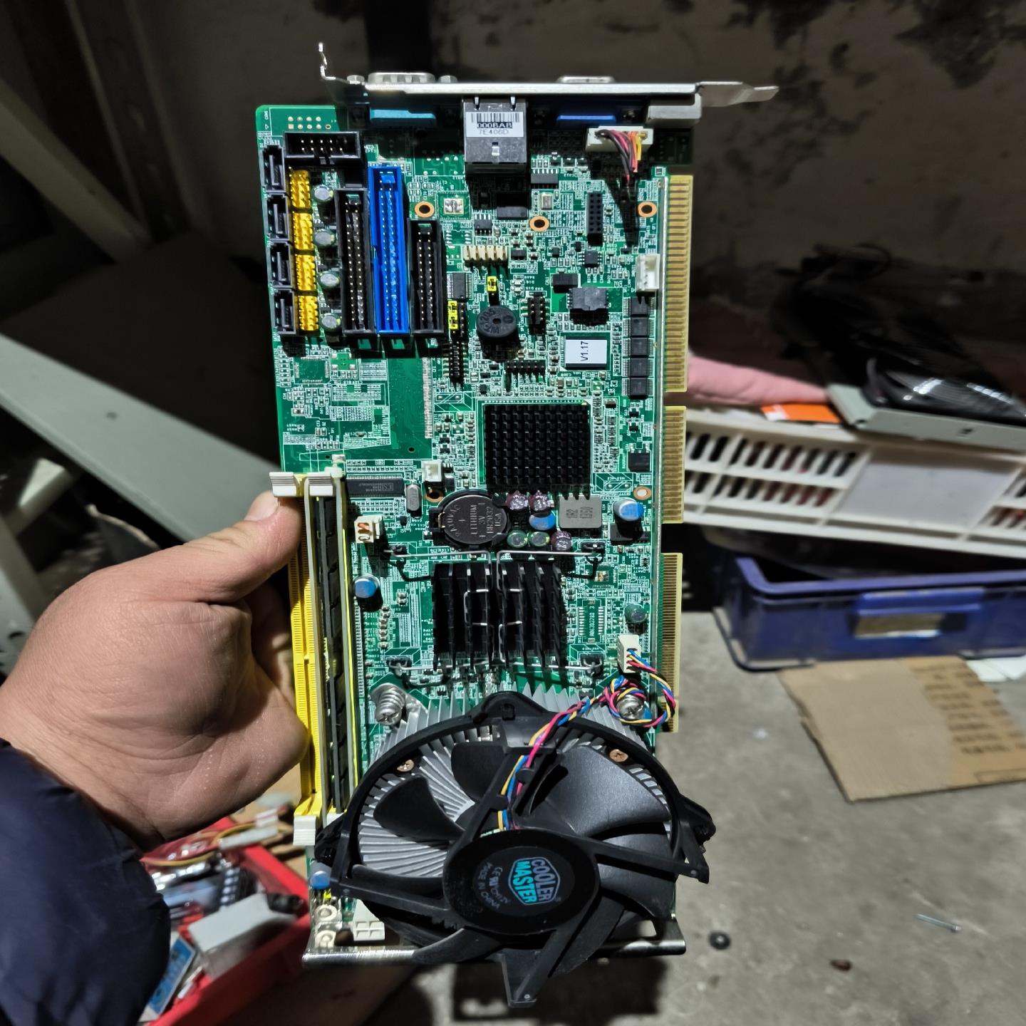 研华拆机主板PCA-6010VG  成色漂亮测试e530【南风商行】