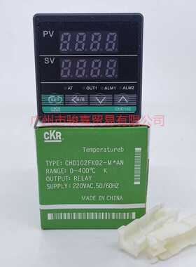 CKR智能温控仪CHD102/402/702/902.K型输入400度继电器输出或S